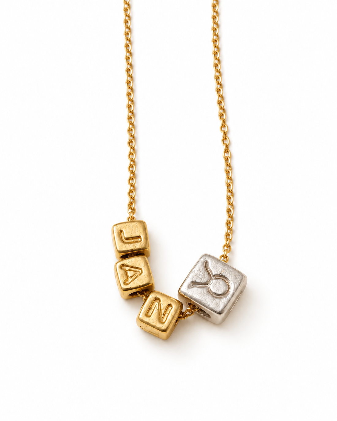 Zodiac Block Charm
