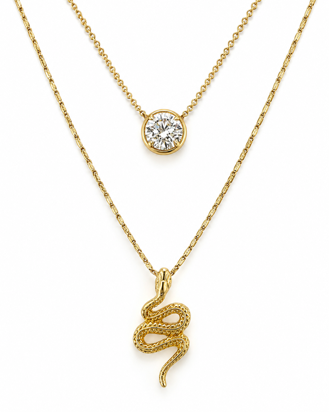Winding Snake Pendant