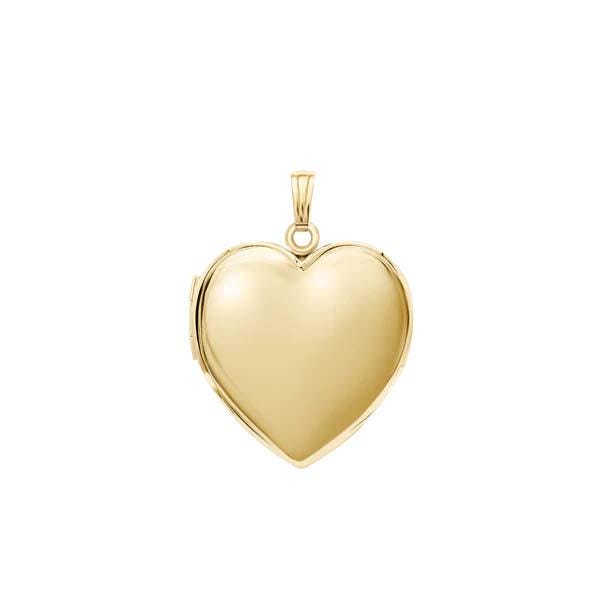 14kt Gold Filled Heart Locket, Custom Charm Pendant