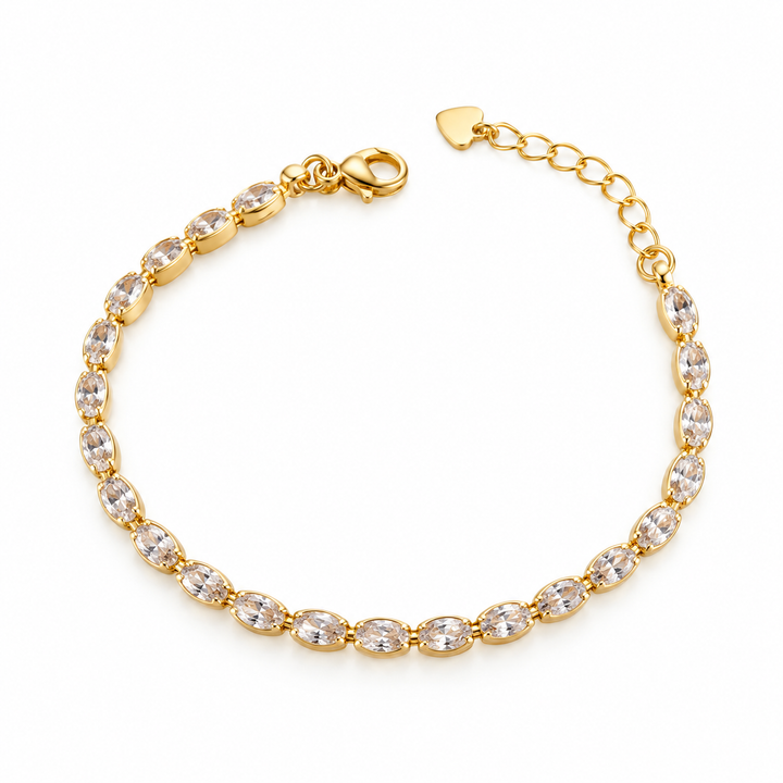 Oval Tennis Bracelet