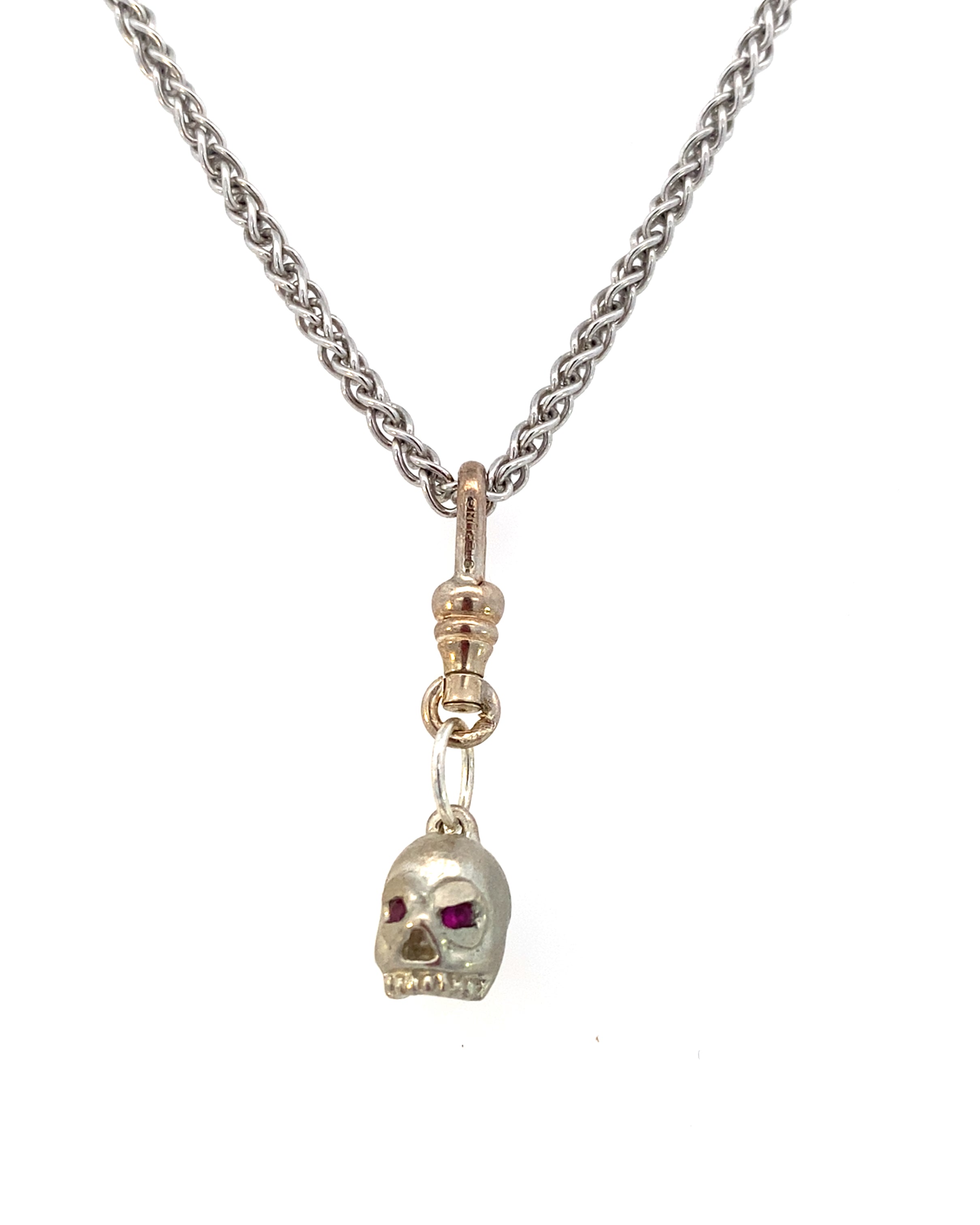 Silver Skull Charms