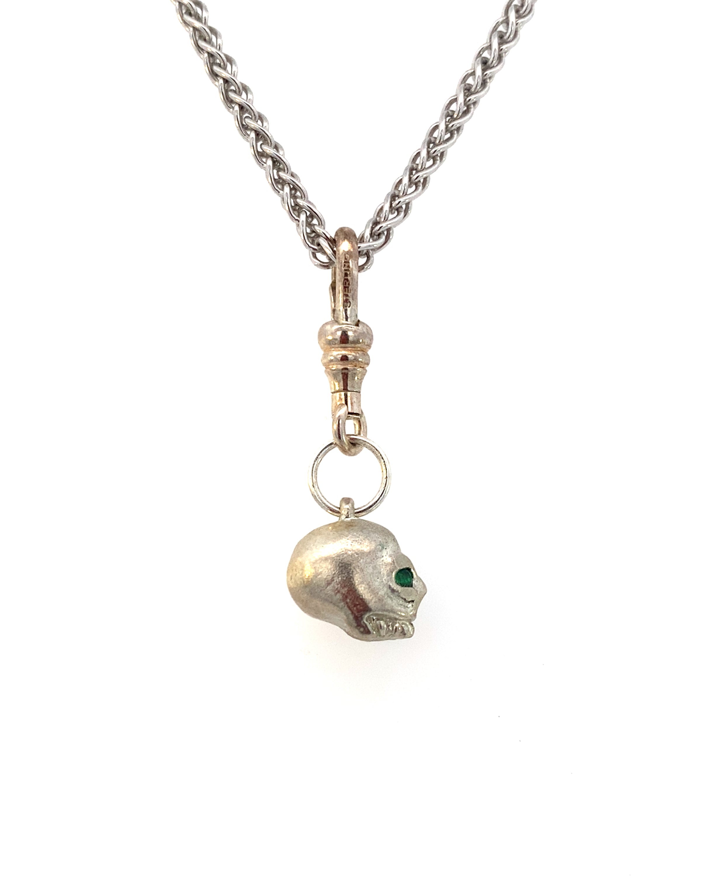 Silver Skull Charms