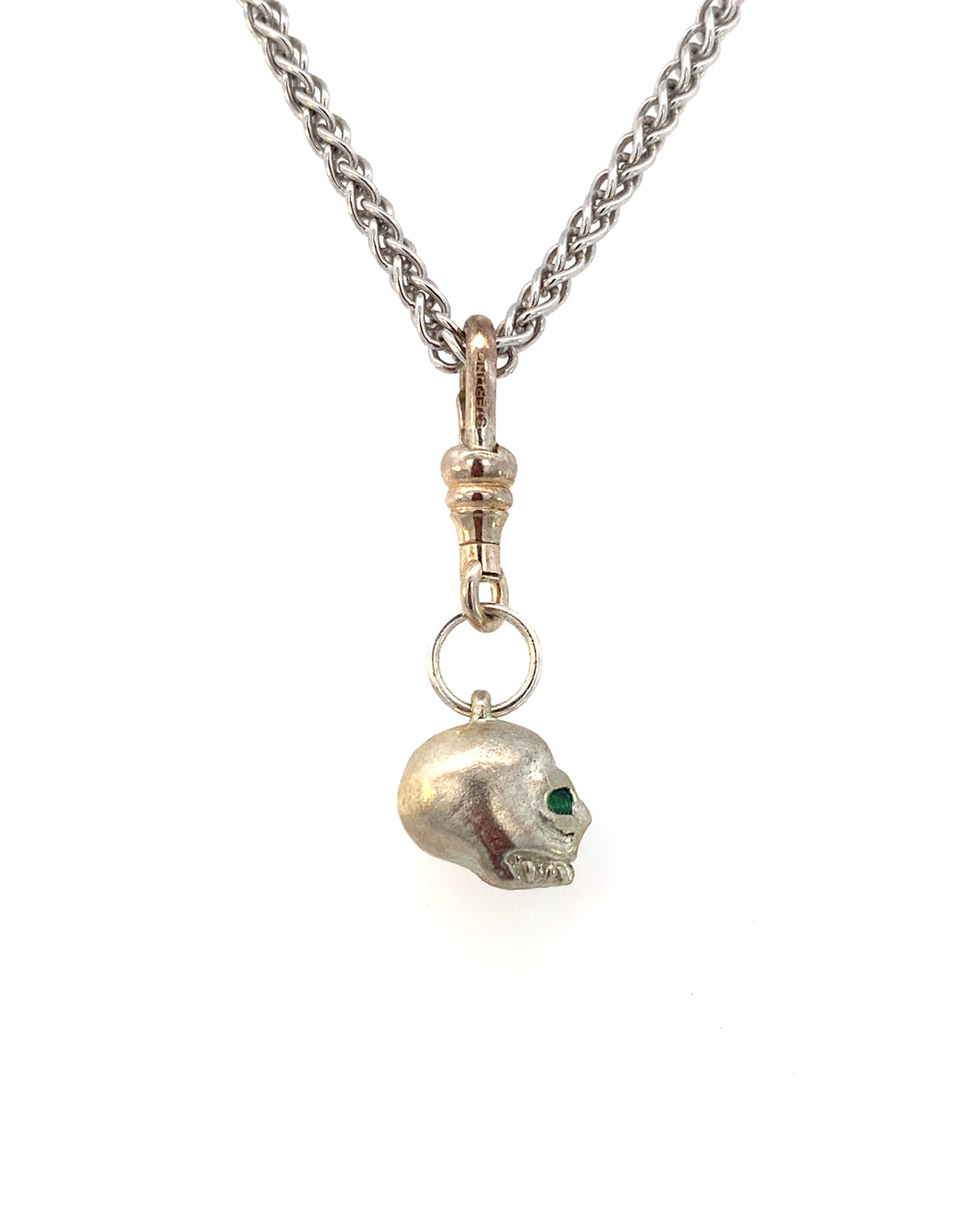 Silver Skull Charms