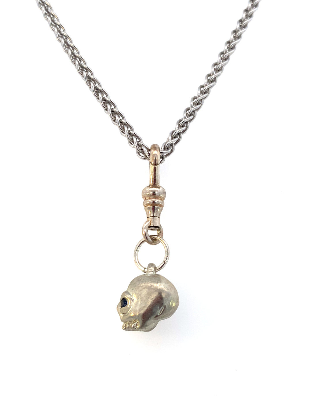 Silver Skull Charms