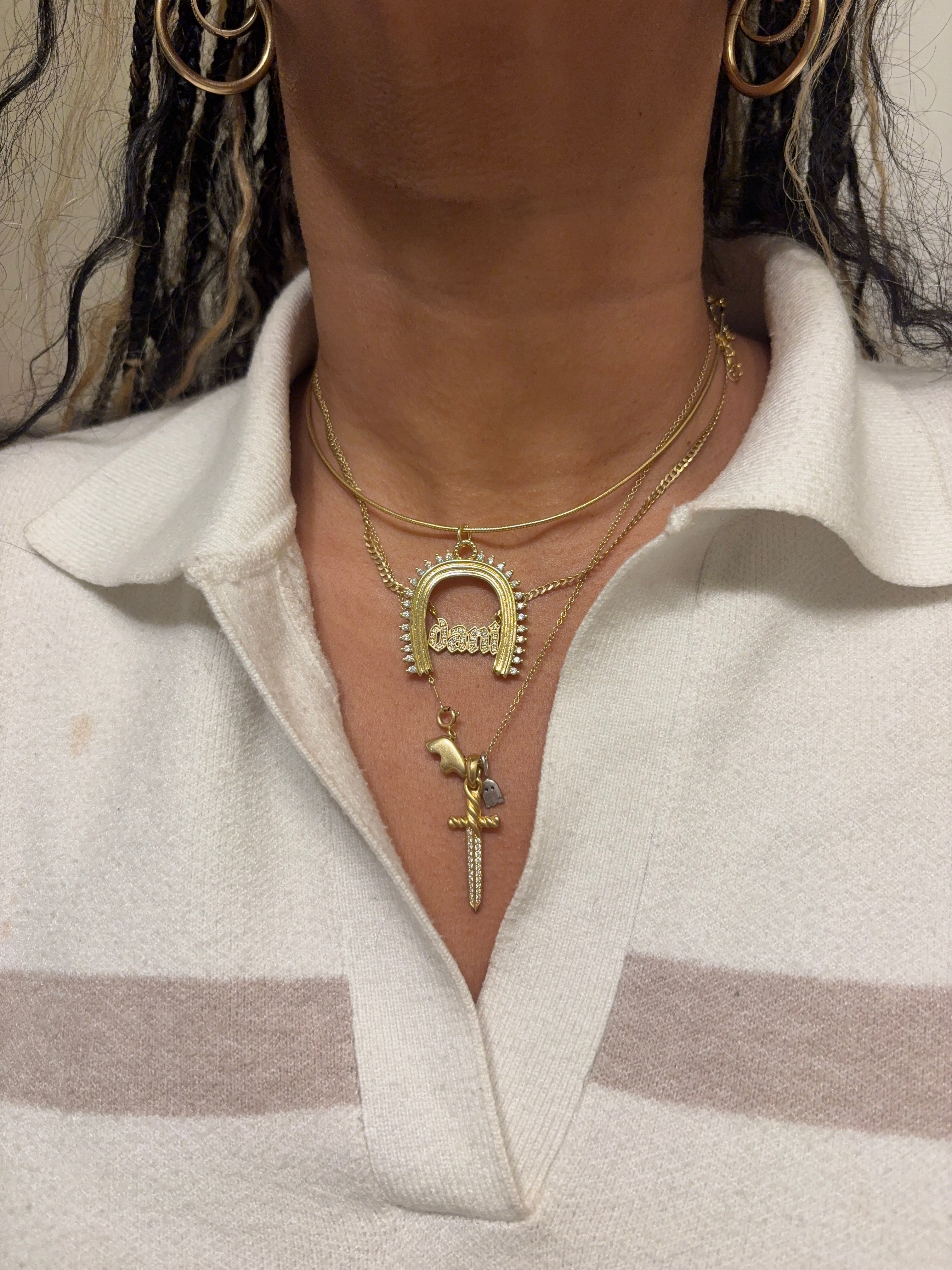 Wire Necklace Choker