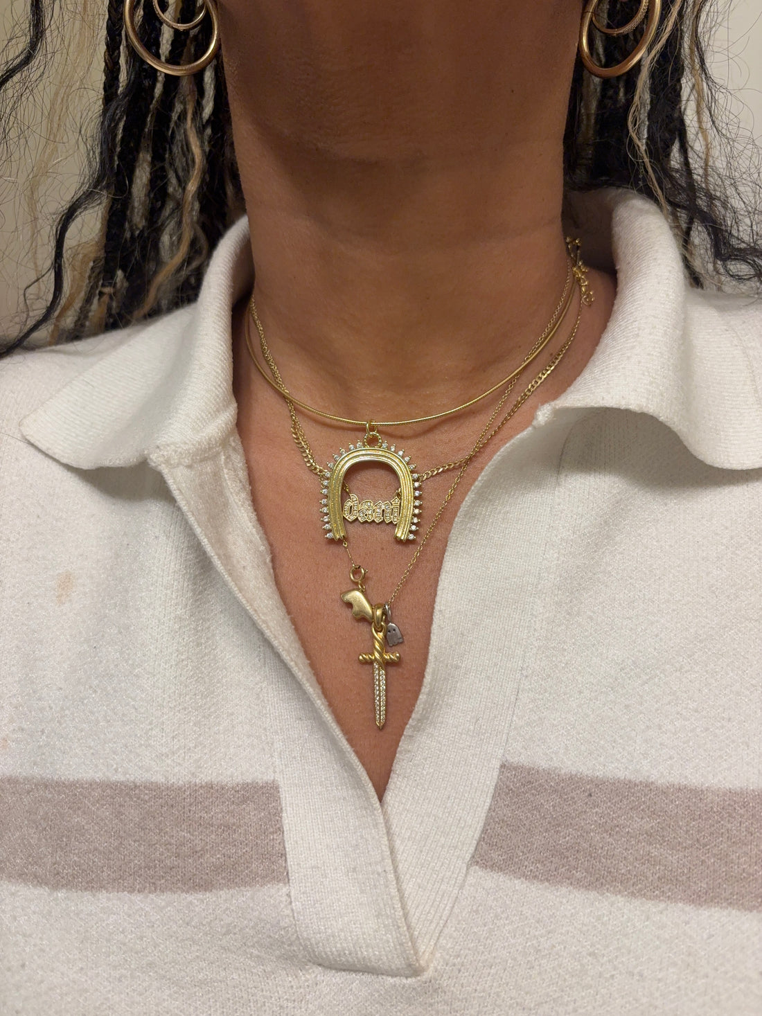 Wire Necklace Choker