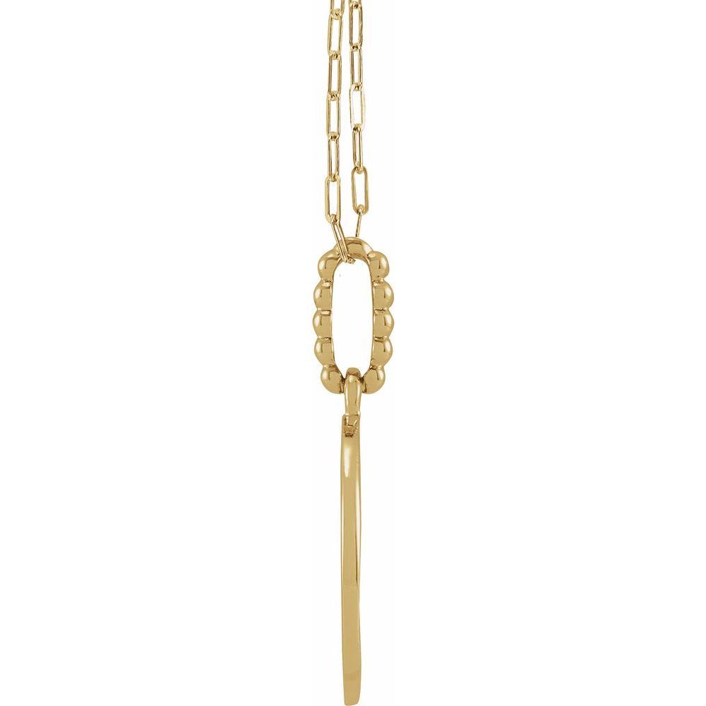 Enamel Evil Eye Necklace