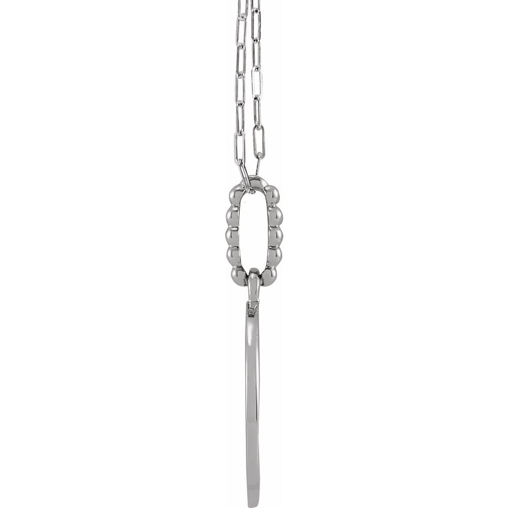 Enamel Evil Eye Necklace