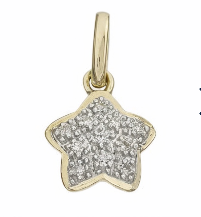 Charms Diamond Puffy Star