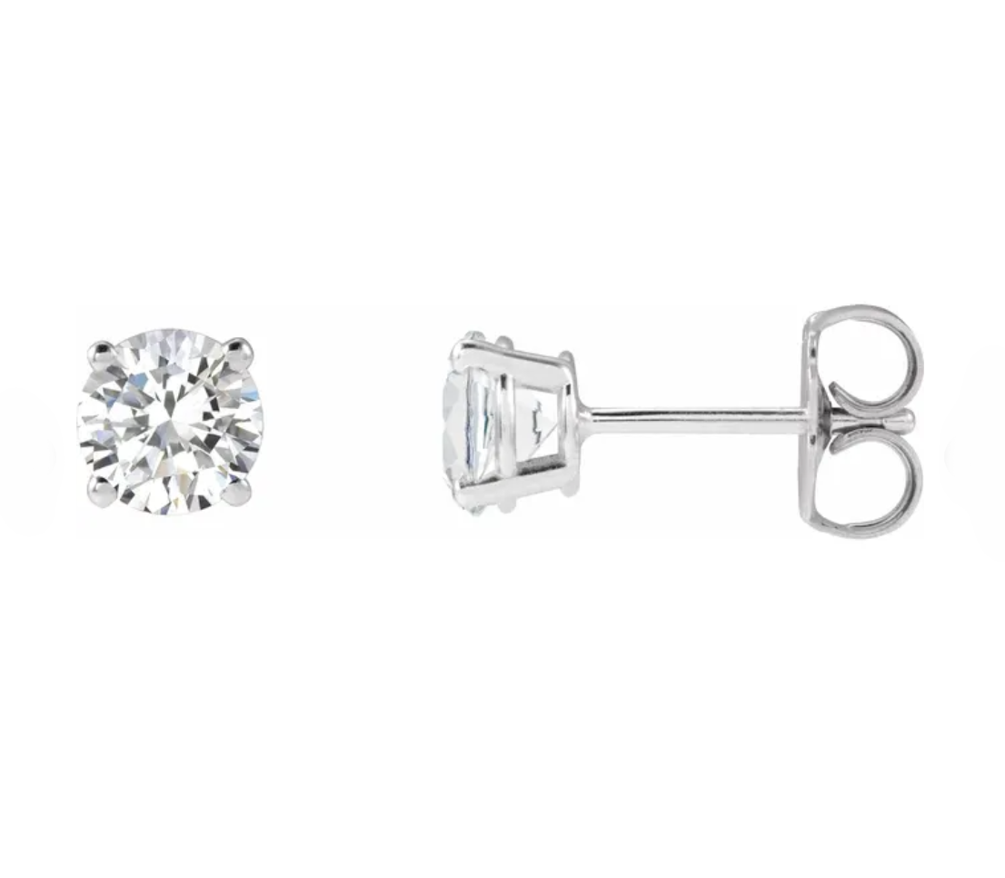 Lab Grown Diamond Stud Earrings