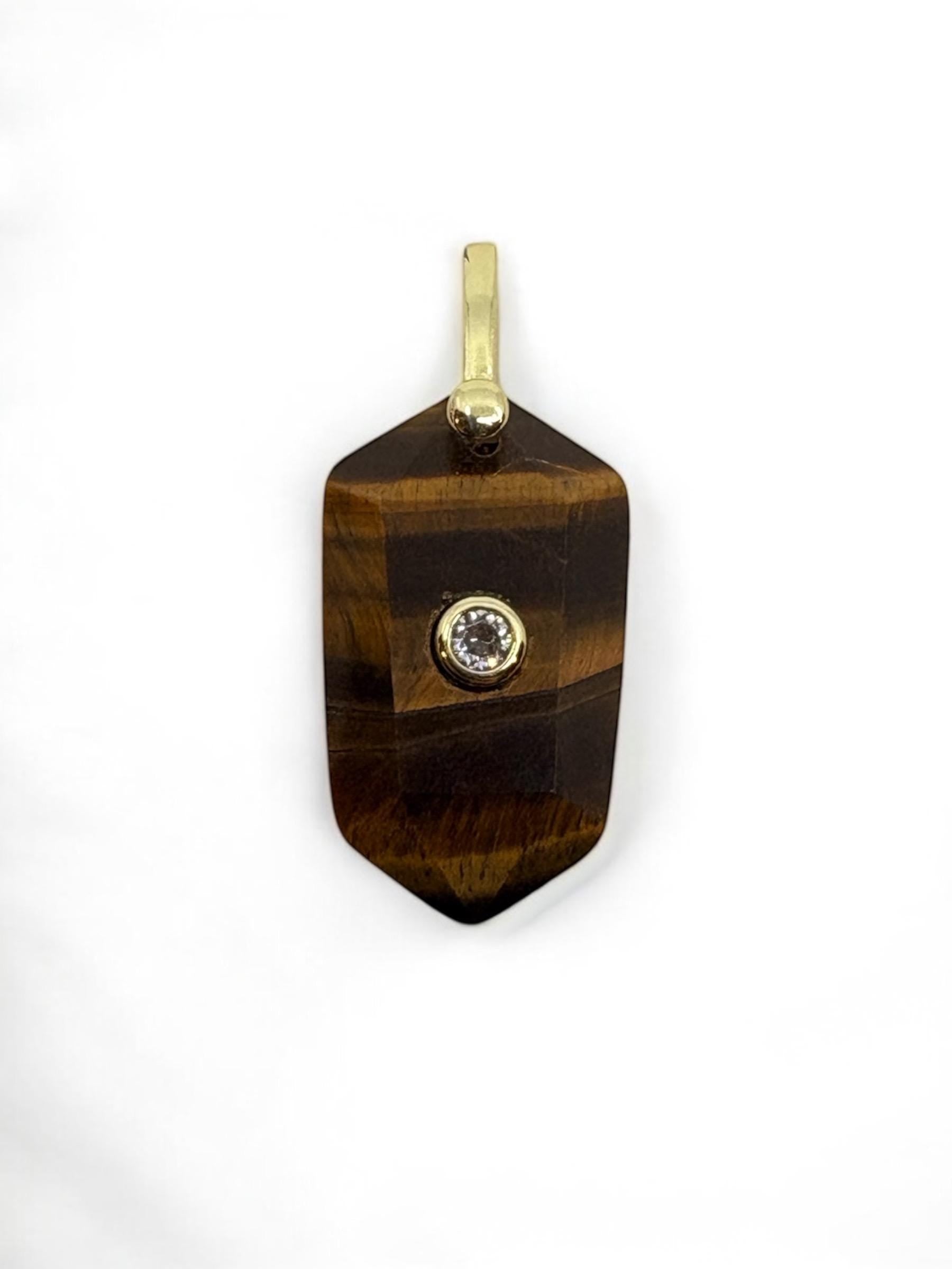 Gemstone Pendulum Charm