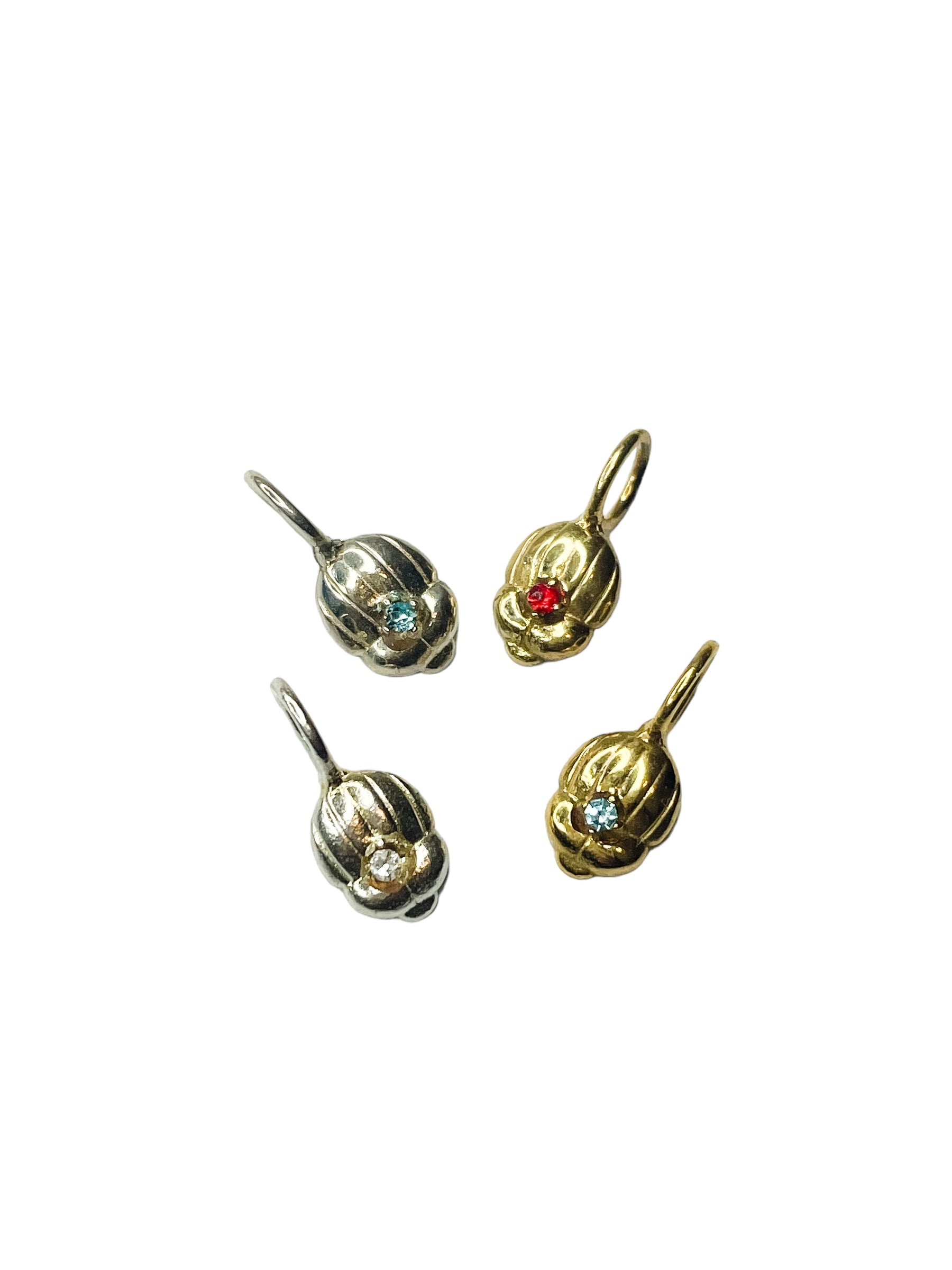 Silver Skull Charms