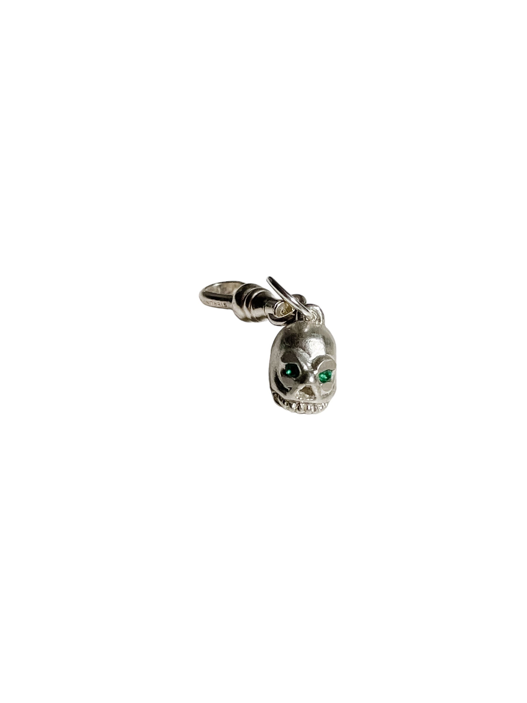 Silver Skull Charms