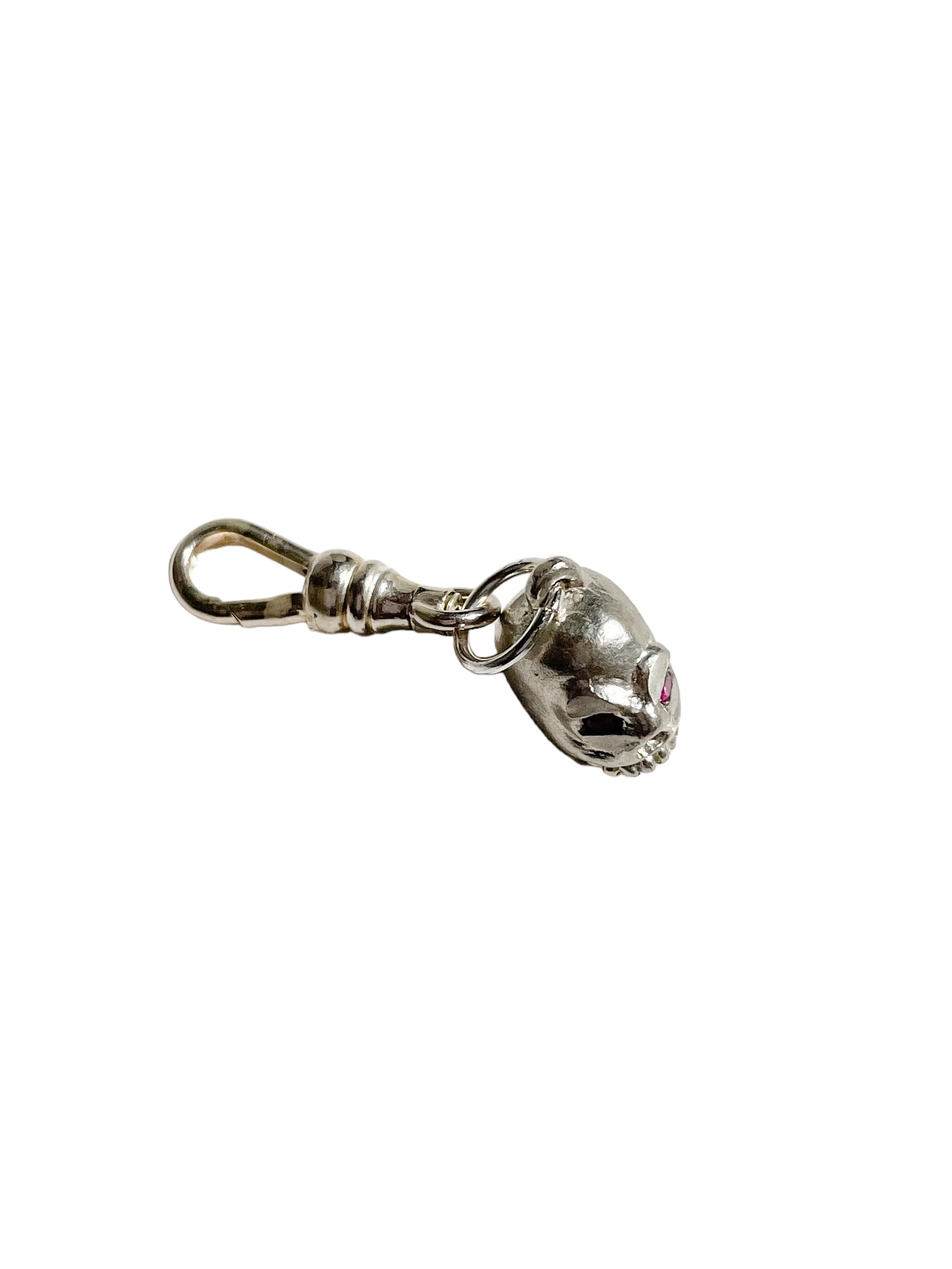 Silver Skull Charms